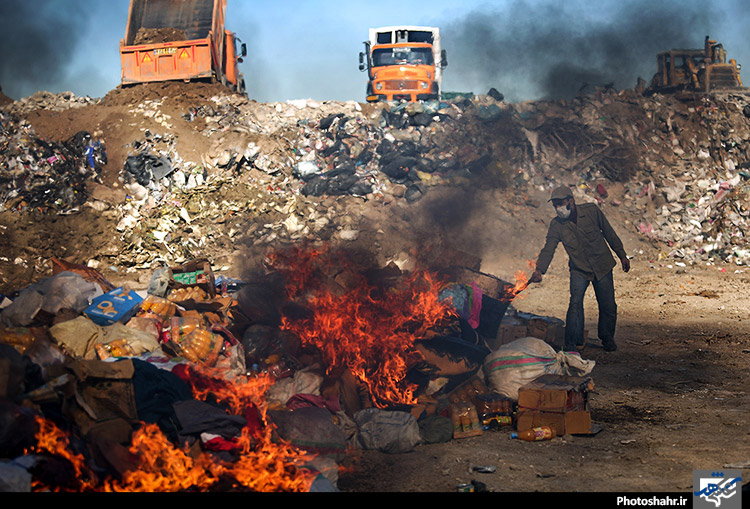 امحاء 20 تن کالای قاچاق در مشهد