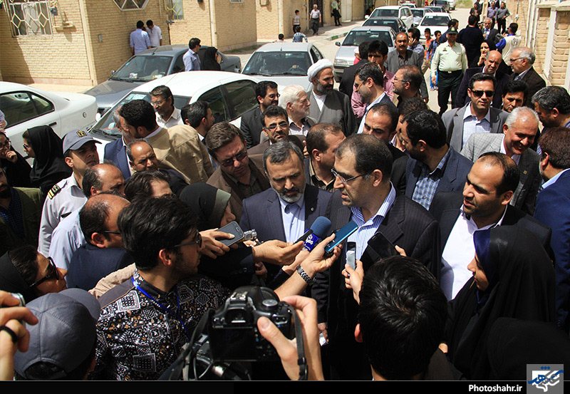 آیین افتتاحیه تامین مراقبت‌های اولیه سلامت در مناطق حاشیه شهر مشهد