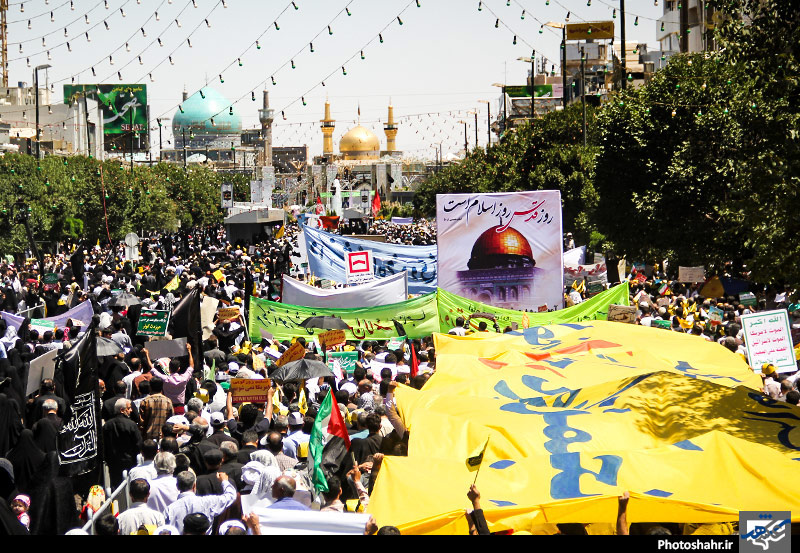 راهپیمایی روز جهانی قدس در مشهد