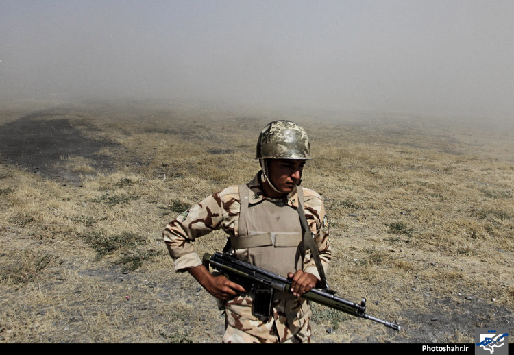  مانور امداد و نجات تیپ 377 پیاده ارتش  