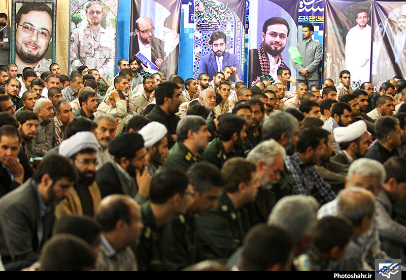 مراسم بزرگداشت محسن حاجی حسنی و جانباختگان فاجعه منا در مهدیه مشهد