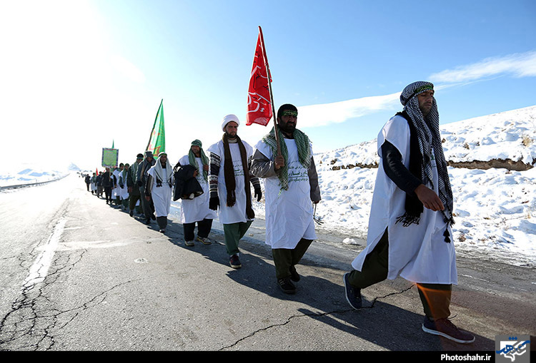 زائران پیاده امام رضا (علیه السلام ) 1