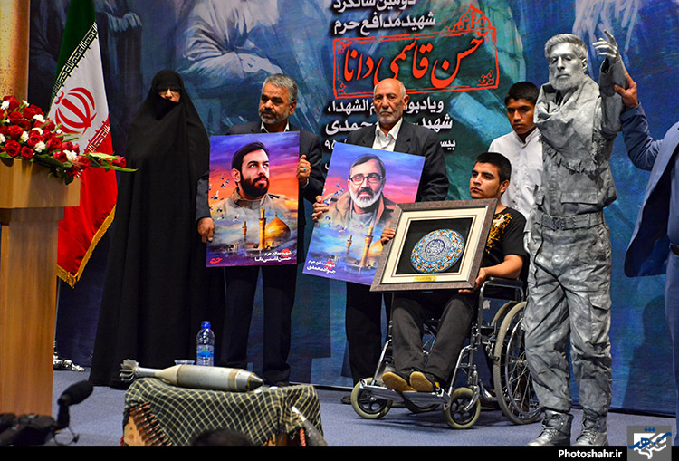 دومین سالگرد شهید مدافع حرم حسن قاسمی دانا