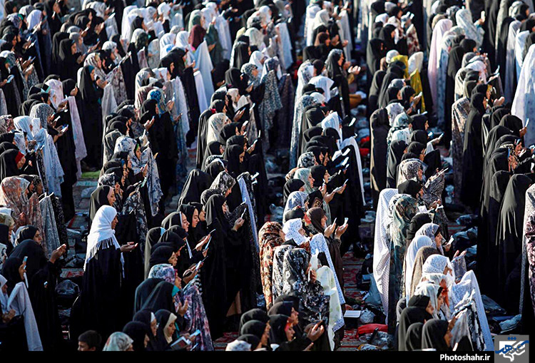 نماز عید سعید فطر در حرم رضوی 1