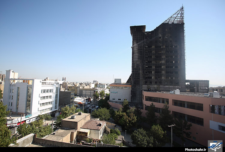 برج سلمان پس از حادثه