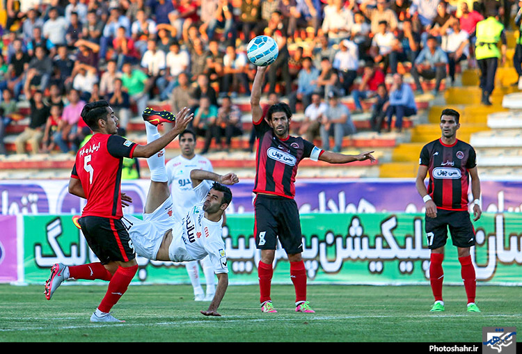 لیگ برتر فوتبال مسابقه سیاه جامگان مشهد و سایپا