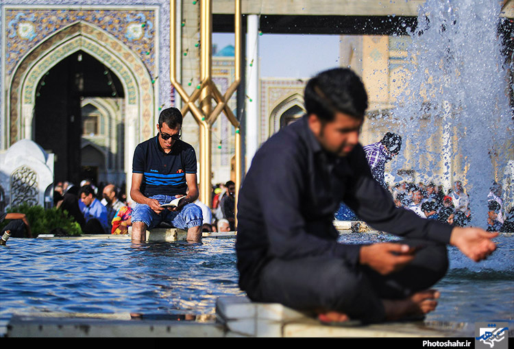 مراسم دعای پر فیض عرفه در حرم رضوی 2