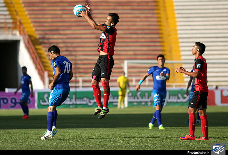 لیگ برتر فوتبال مسابقه سیاه جامگان مشهد و صبای قم