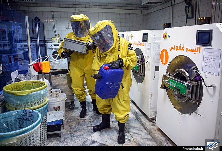 مانور امداد و نجات در بیمارستان سینا مشهد