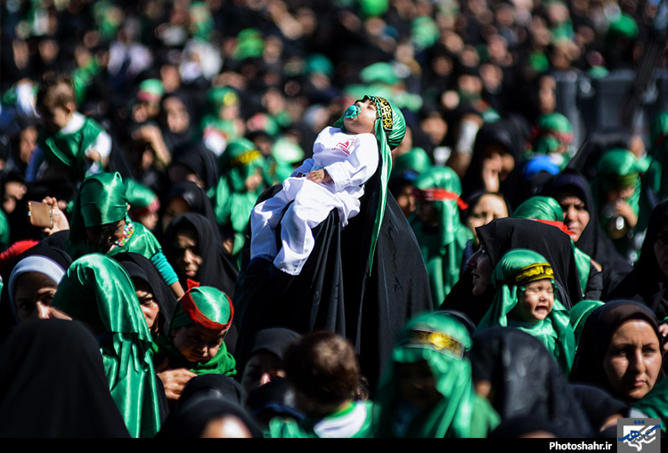 مراسم شیرخوارگان حسینی 1