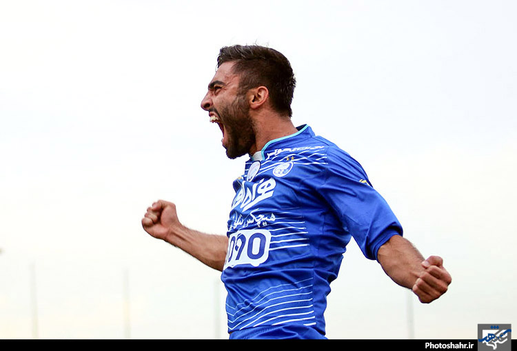 لیگ برتر فوتبال مسابقه سیاه جامگان و استقلال تهران