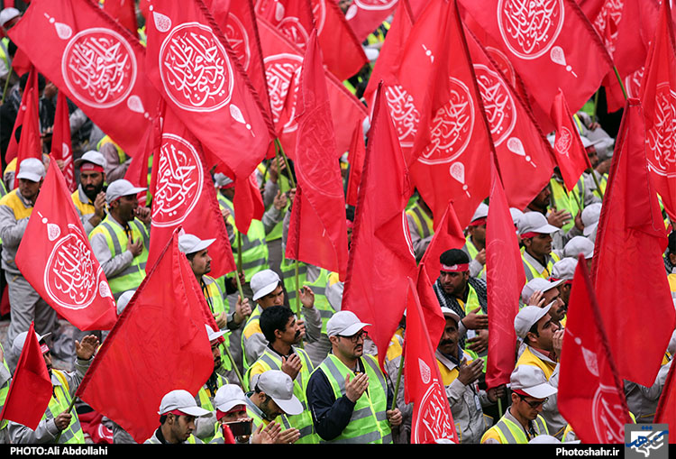 آیین بدرقه زائران و خادمان اربعین حسینی