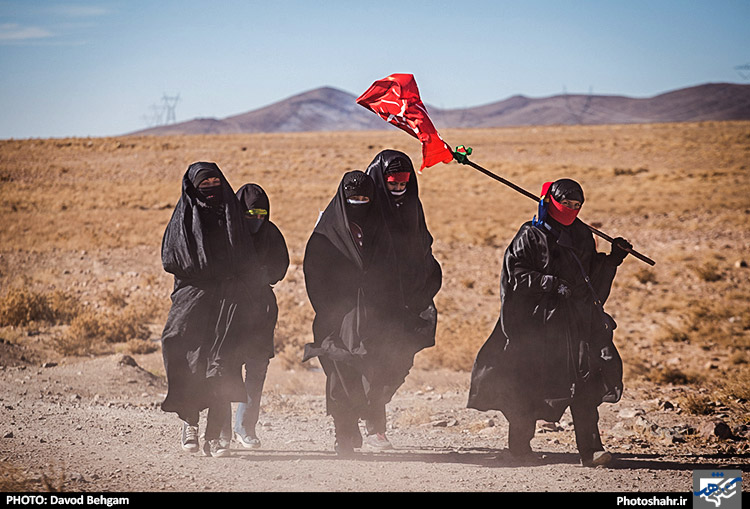 زائران پیاده حرم امام رضا (ع) 2