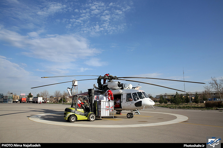 چهارمین روز امداد رسانی به روستاهای تربت جام