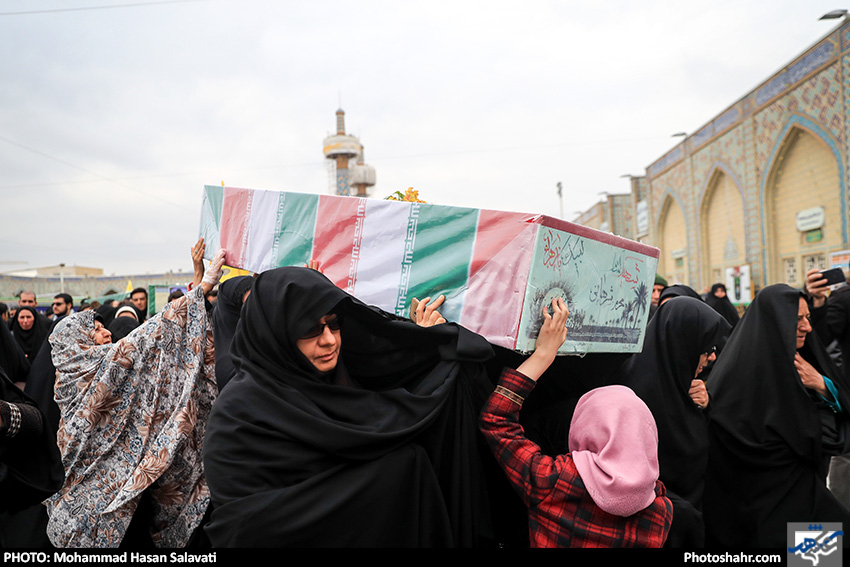 اجتماع عظیم عزاداران فاطمی و تشییع شهدای گمنام و مدافع حرم -2