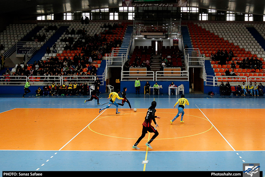 لیگ برترفوتسال بانوان / مسابقه مشکی پوشان و پیام نور سیرجان