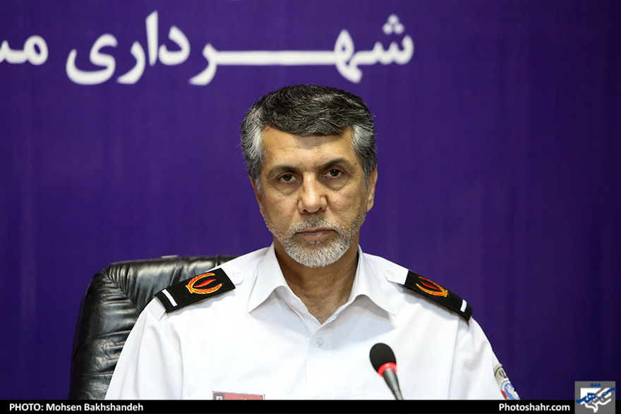 نشست رسانه ای مدیرعامل سازمان آتش نشانی وخدمات ایمنی شهرداری مشهد