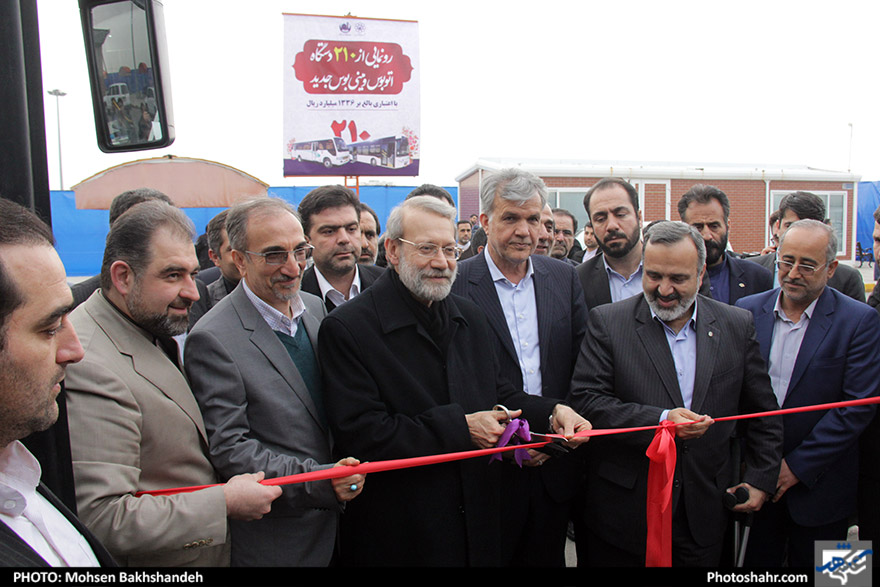 رونمایی از 210 دستگاه اتوبوس و مینی‌بوس جدید در مشهد-2