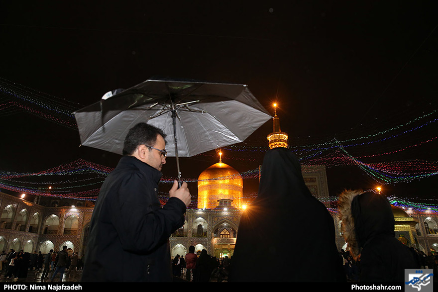 حرم مطهر رضوی در آستانه عید نوروز
