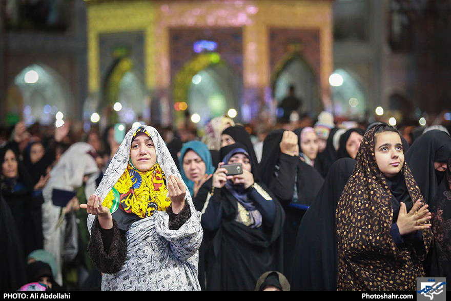 تحویل سال در حرم امام رضا (ع)