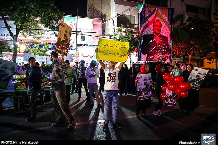  شور تبلیغات انتخابات در خیابان های مشهد 1 