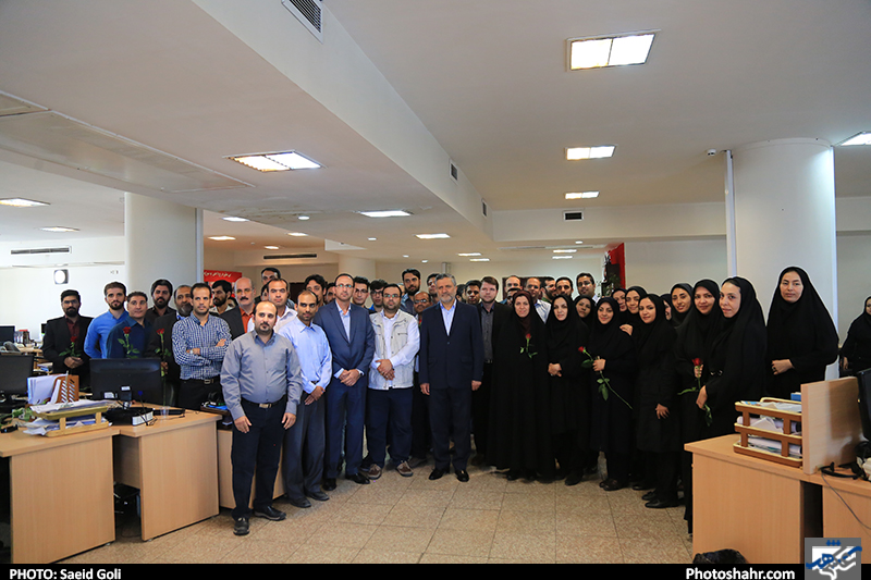 بازدید مسئولین و شخصیت ها از روزنامه شهرآرا به مناسبت روز خبرنگار