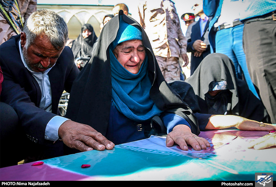 استقبال از چهار شهید دفاع مقدس در مشهد