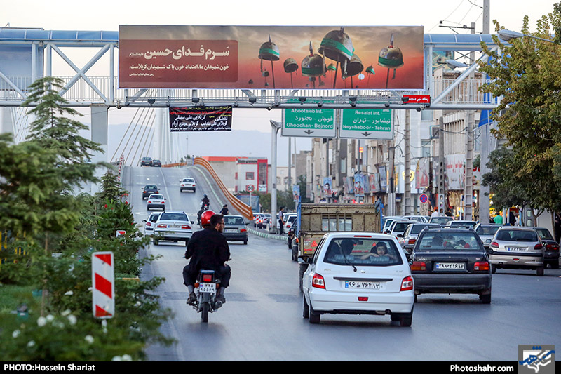 فضاسازی شهرداری مشهد به مناسبت ایام محرم