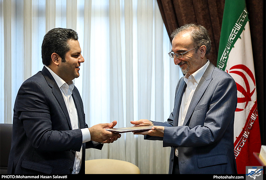 مراسم معارفه مدیر عامل موسسه شهرآرا با حضور شهردار مشهد