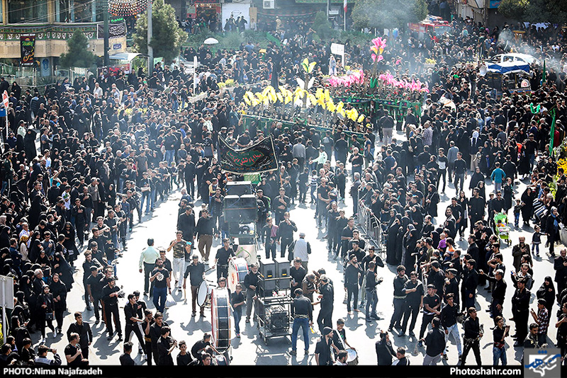عزاداری روز تاسوعا در مشهد 
