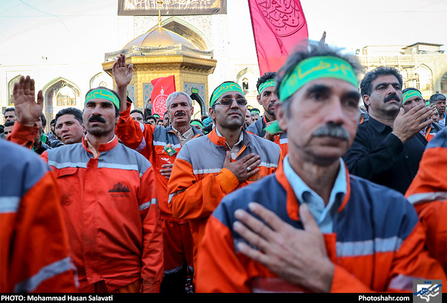آیین بدرقه خادمان و زائران اربعین حسینی