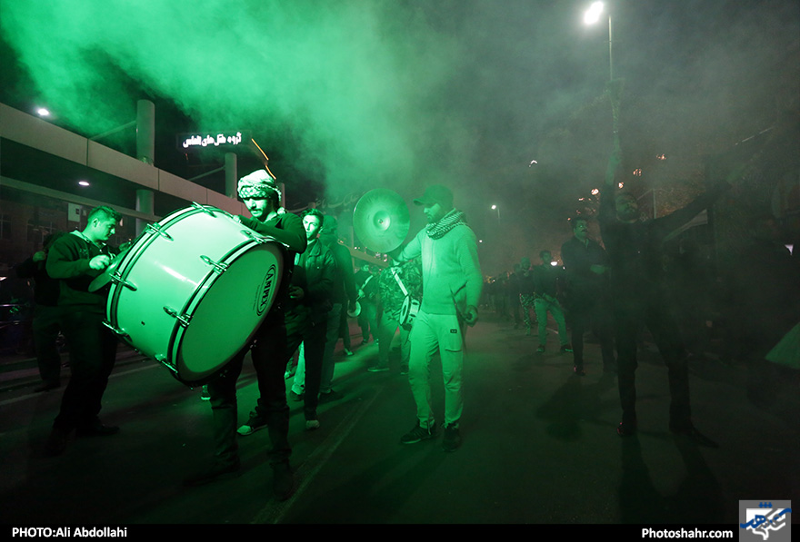 عزاداری شب شهادت امام رضا(ع)