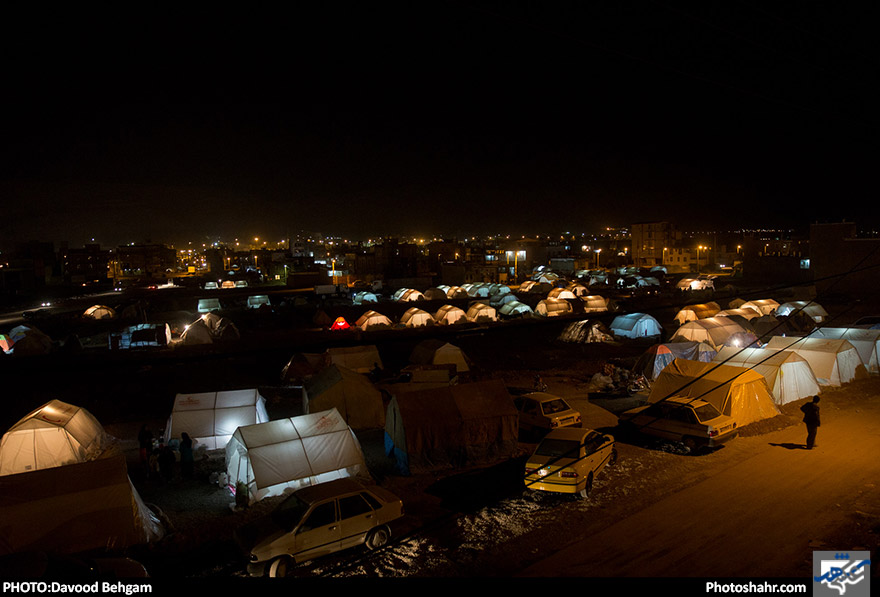 منطقه زلزله در سرپل ذهاب - 2 