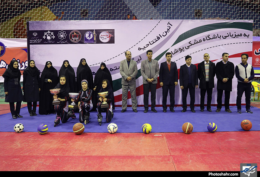 مراسم افتتاحیه مسابقات لیگ دسته اول هندبال بانوان کشور