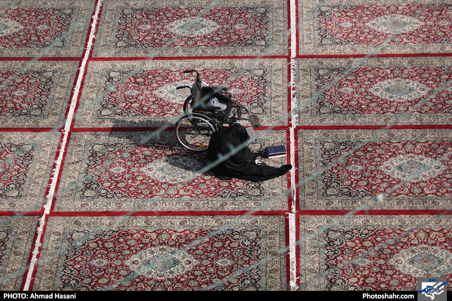 زائران حرم امام رضا (ع)