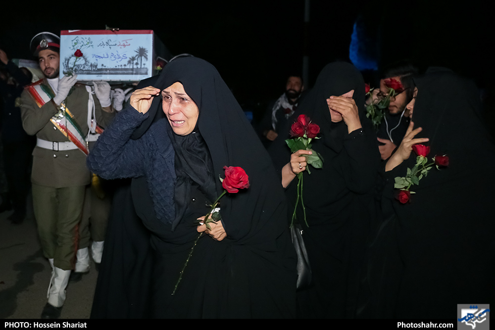 استقبال از پیکر مطهر شهیدان دفاع مقدس و مدافع حرم 