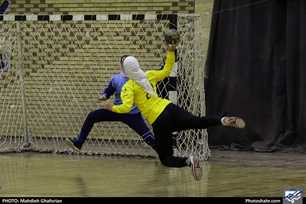 لیگ برتر هندبال بانوان / مسابقه اشتادسازه خراسان و فولاد مبارکه سپاهان