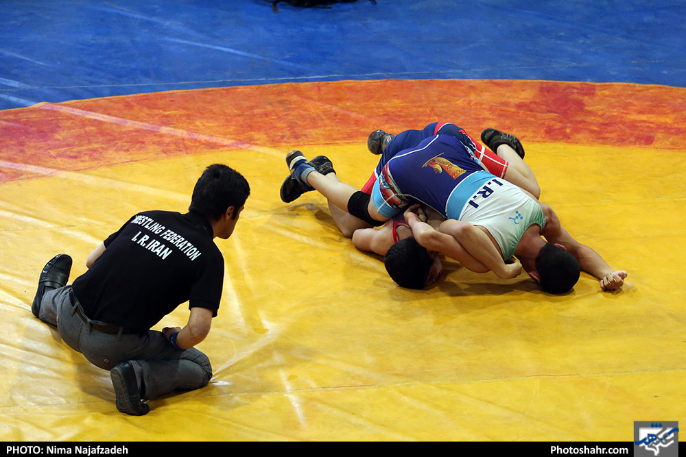 اختتامیه سومین دوره مسابقات لیگ کشتی آزاد و فرنگی محلات مشهد