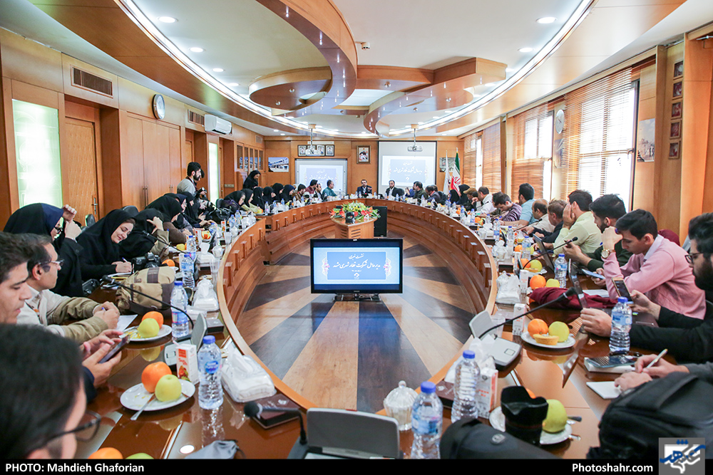 نشست خبری مدیر عامل قطار شهری مشهد