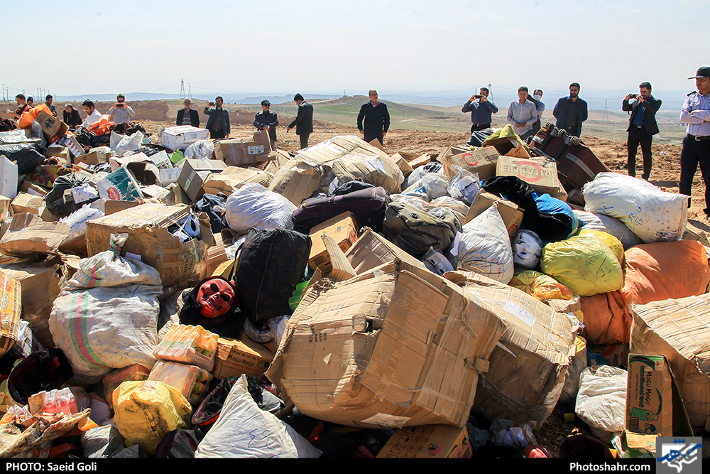 امحاء کالاهای قاچاق