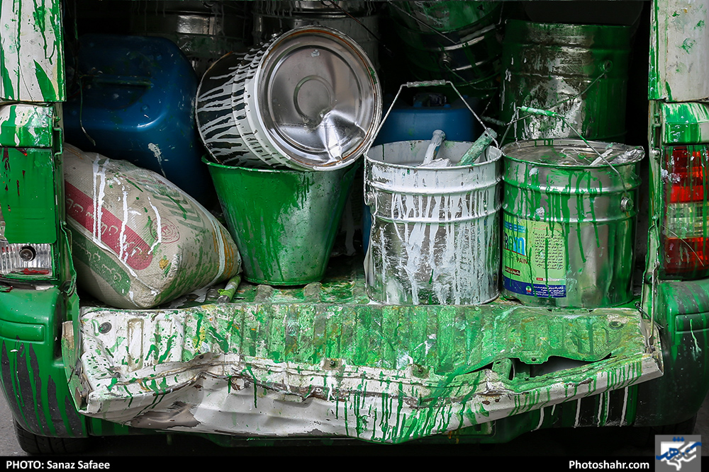 رنگ بهار در خیابان‌های شهر