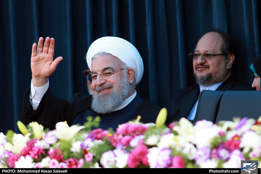 سخنرانی رئیس جمهوری در جمع مردم نیشابور