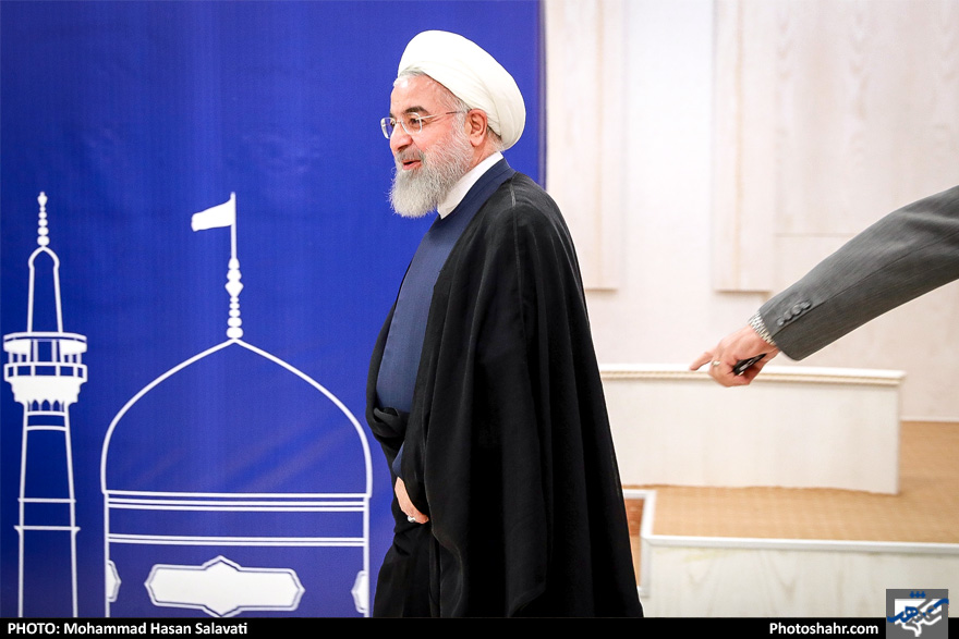 نشست خبری رئیس جمهور در پایان سفر به خراسان رضوی