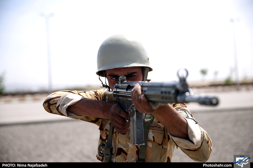 بازدید فرمانده نیروی زمینی ارتش از تیپ 377 شهید حبرانی