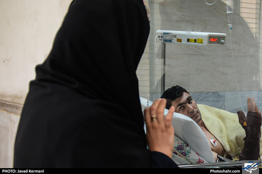 درگذشت آتشنشان فداکار