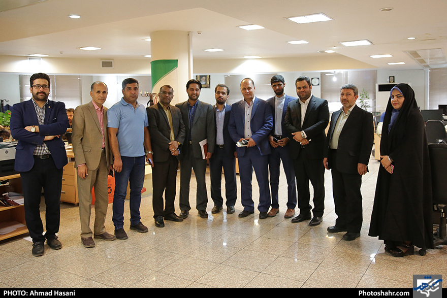 بازدید اعضای هیأت مدیره خانه مطبوعات جنوب  کرمان از روزنامه شهرآرا
