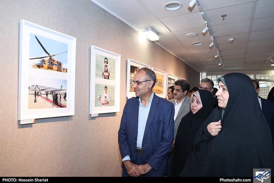 افتتاح نمایشگاه آثار هنرمندان روزنامه شهرآرا