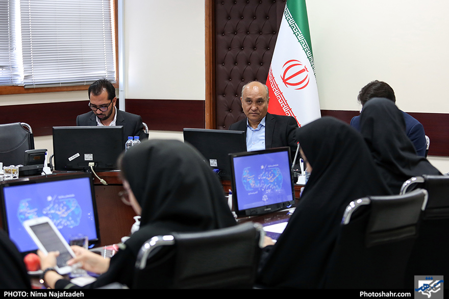 نشست خبری رئیس کمیسیون مناطق پیرامونی و کم برخوردار شورای شهر مشهد
