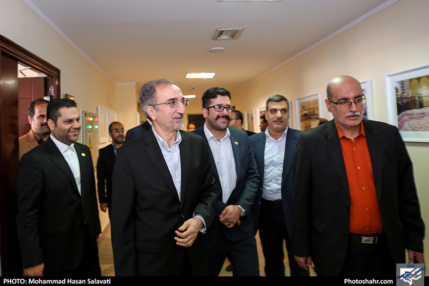 بازدید شهردار مشهد از روزنامه شهرآرا به مناسبت روز خبرنگار 