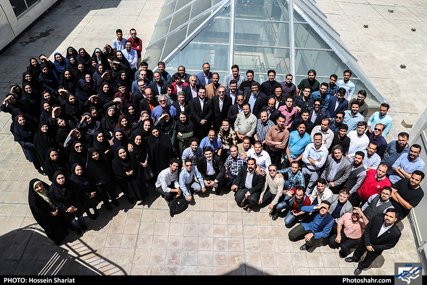 بازدید شهردار مشهد از روزنامه شهرآرا به مناسبت روز خبرنگار- 2